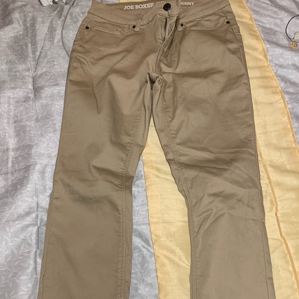 khaki jeans